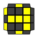 Rumus Rubik OLL - Huruf P - 2