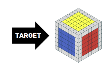 target Menyelesaikan Center rubik 7x7