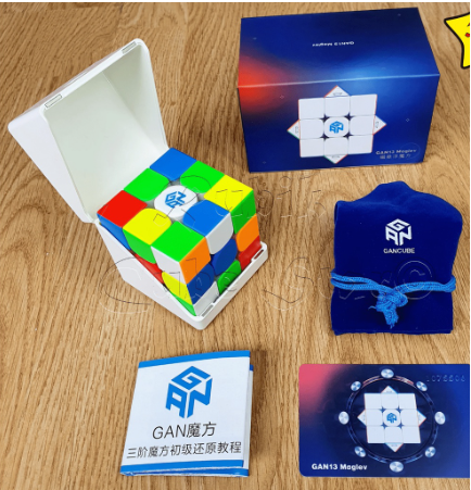 Rubik 3×3 GAN 13 Maglev UV Coated Stickerless Magnetic Flagship - Image 2