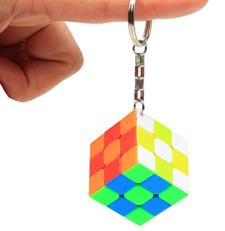 Moyu Keychain Rubik Cube Gantungan Kunci Rubik 3×3 keychain 3,5 cm - Image 2