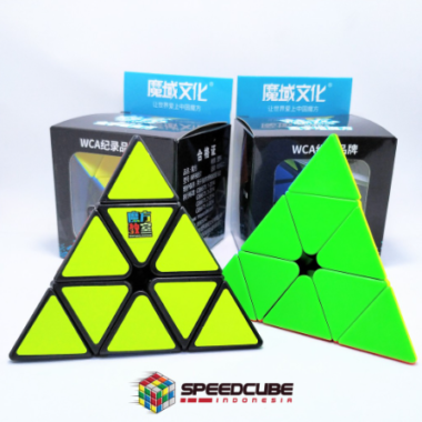 Speedcube – Rubik Pyraminx Moyu Meilong – Rubik Piramid Segitiga 3×3 Original - Image 4