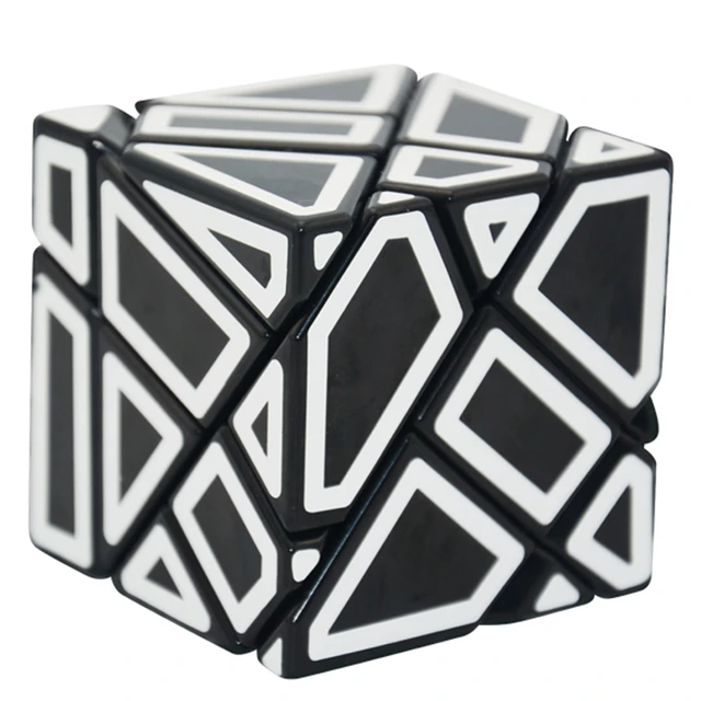 Rubik Ninja 3x3 Ghost Cube with M stickers - Image 3