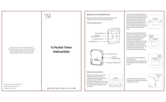 Rubik Compare Colors YJ Pocket Timer - Image 4